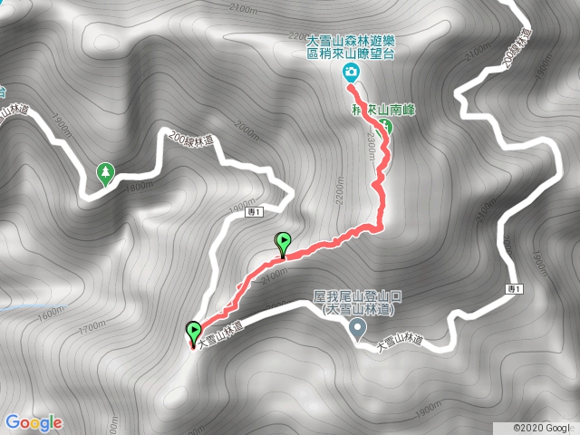 稍來山(30.5K上，30.5K下)