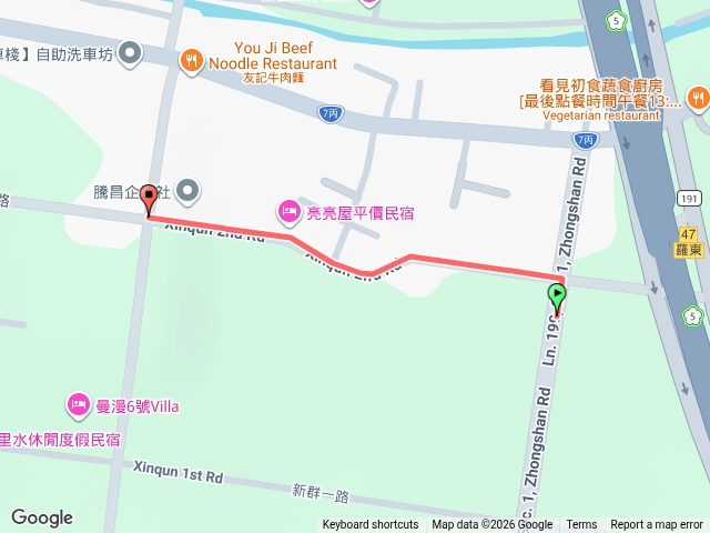 測試路線4