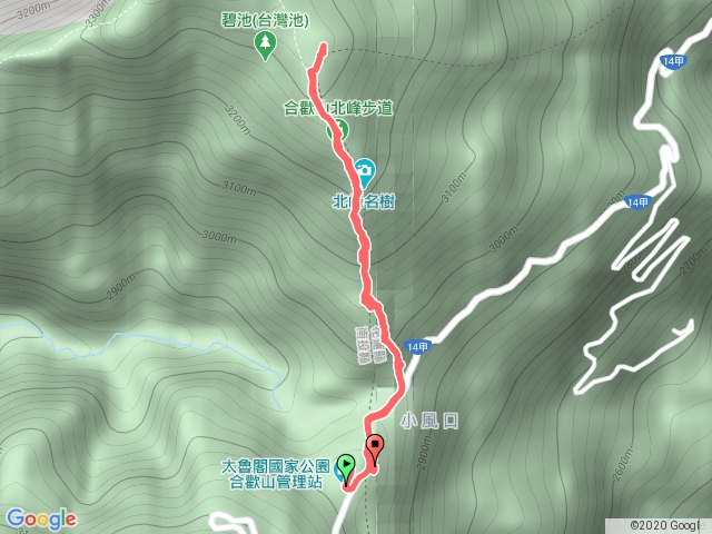 合歡山北峰反射板