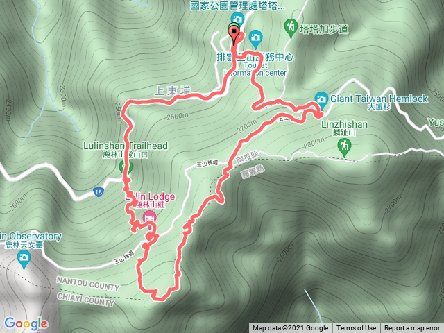 1100515上東埔上鹿林山玉山林道O型