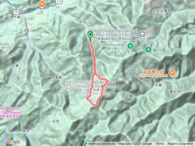 20260420三峽竹坑山,竹坑山北峰O型走