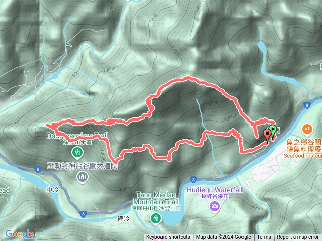東卯山東南稜+德弗蘭O型