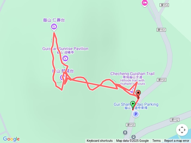 龜山步道輕鬆愉快