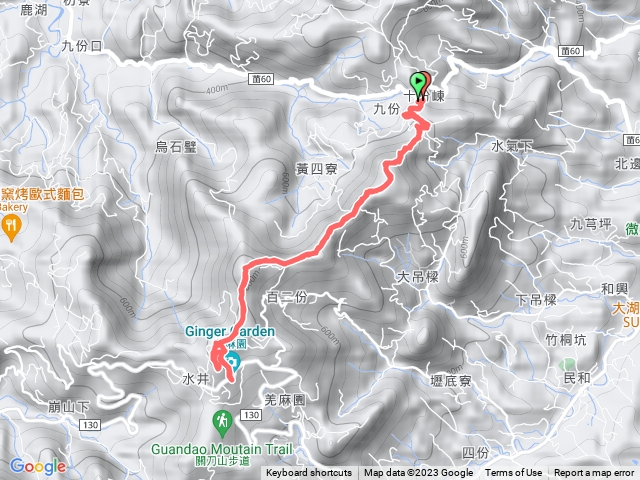 出關古道十份崠段健行