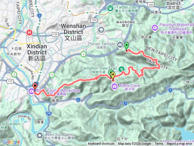 指南宮～猴山岳～草湳～新店獅頭山預覽圖