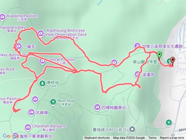 高雄柴山鑽洞秘境