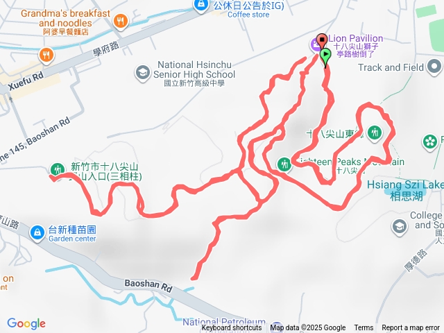 十八尖山五進五出