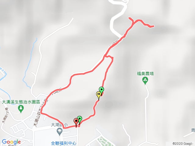 大湖山牛稠湖山