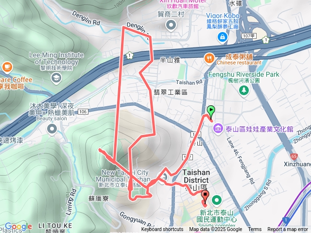 泰山區尖凍山