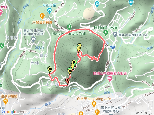 紗帽山/橫嶺古道O型