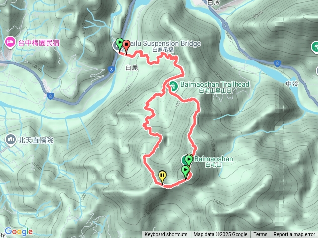 白毛山1450峰O型預覽圖