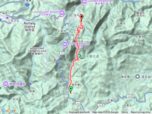 貂山古道金瓜石預覽圖