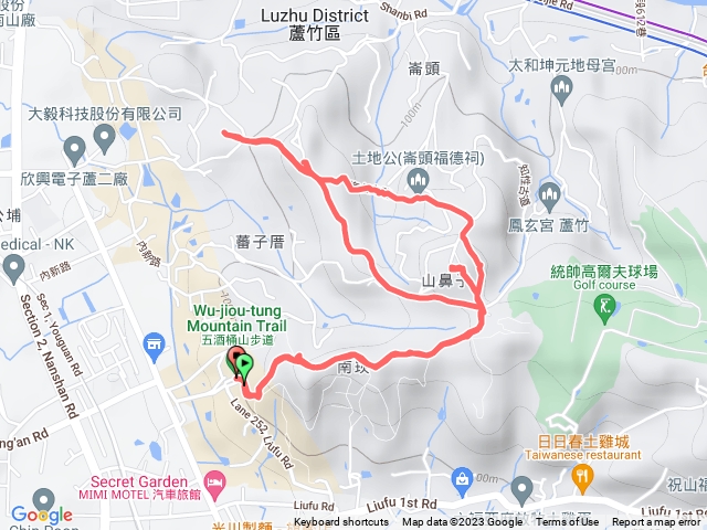 五酒桶山 獅子頭山 山鼻山