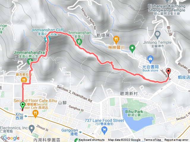 剪刀山金面山