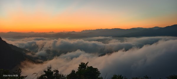 #翡翠水庫壩頂 #霞光 #日出 #雲海 10/123132555