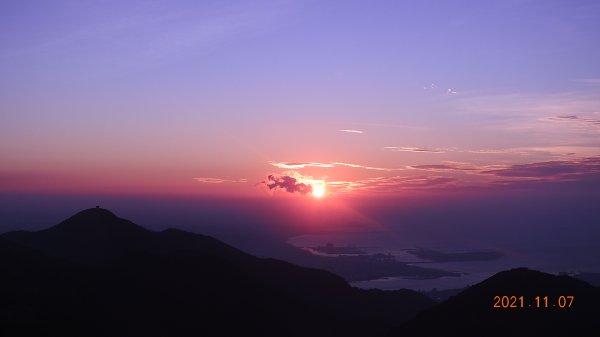 陽明山再見雲瀑&觀音圈+夕陽晚霞&金星合月1507045