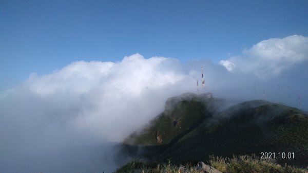 陽明山再見很滿意的雲瀑&觀音圈+夕陽，爽 !1475033