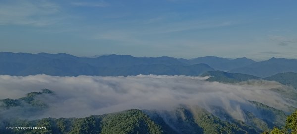 二格山藍天綠地的雲海流瀑，永遠看不膩 ! 7/202224562