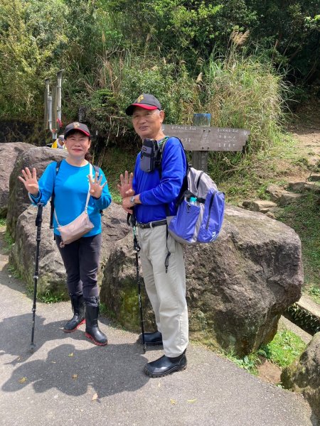 【臺北大縱走4】風櫃嘴→雙溪溝古道→五指山古道→大崙頭山北面步道→許願步道→圓覺寺步道→大溝溪→大湖2469045