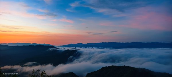 二格山 #琉璃光 #雲海流瀑 #雲瀑 #火燒雲 #日出 6/222817111