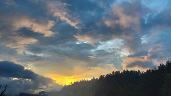 【阿里山私房景點】塔塔加夕陽下的彩霞691643