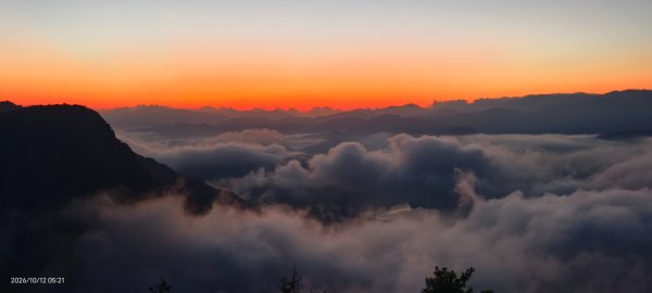 #翡翠水庫壩頂 #霞光 #日出 #雲海 10/123132539