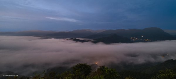 #翡翠水庫壩頂 #火燒雲 #日出 #雲海 8/13093710
