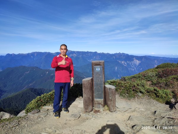 玉山群峰、南湖大山3055750