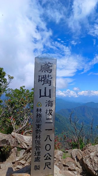 鳶嘴西稜登鳶嘴山2188500