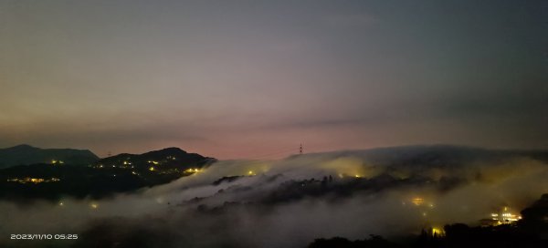 石碇趴趴走追雲趣 - 二格山/十三股山/雲海國小 #雲瀑 #琉璃 #金星合月 11/102342500