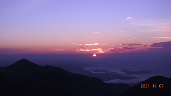 陽明山再見雲瀑&觀音圈+夕陽晚霞&金星合月1507055