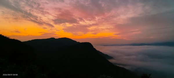 #翡翠水庫壩頂 #火燒雲 #日出 #雲海 8/13093714