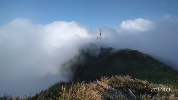 陽明山再見很滿意的雲瀑&觀音圈+夕陽，爽 !1475041
