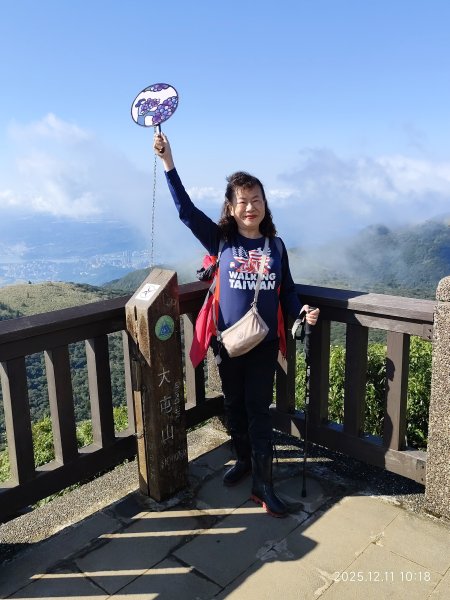 【臺北大縱走 2】【第二回合全程完成證書】鞍部→大屯山步道→大屯山主峰→大屯坪步道→二子坪步道2960382