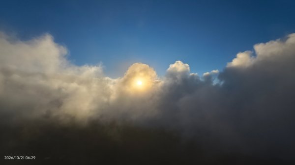 #大屯山 #日出 #雲瀑 #過山雲 #雲端的男人 10/213137741