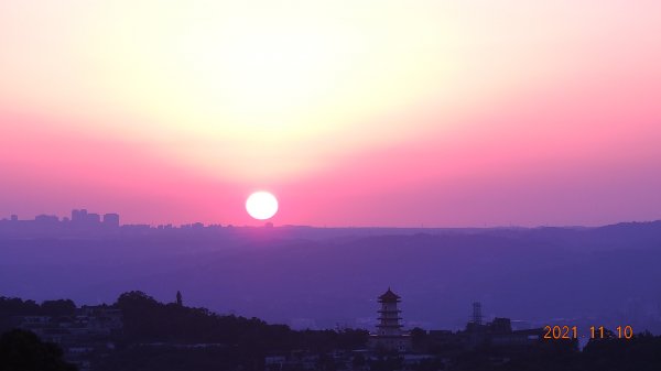 陽明山再見雲瀑&觀音圈+夕陽晚霞&金星合月1510180