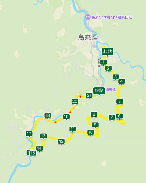 20230520烏來啦卡步道、大刀山522高地、內洞林道、內洞森林遊樂區步道及瀑布群、烏來老街O型2204363