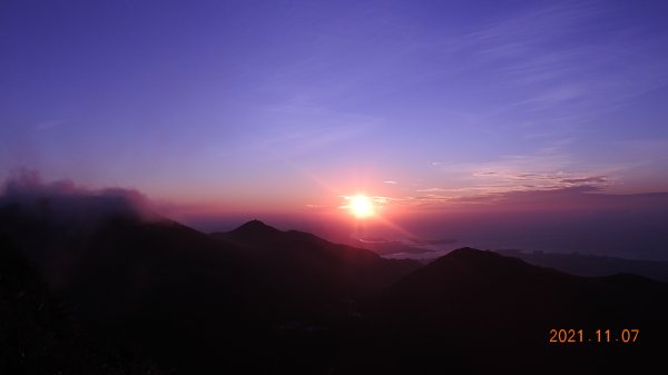 陽明山再見雲瀑&觀音圈+夕陽晚霞&金星合月1507035