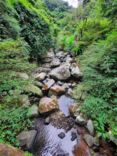 20230722 頂山石梯嶺縱走坪頂古圳，聖人瀑布2227221