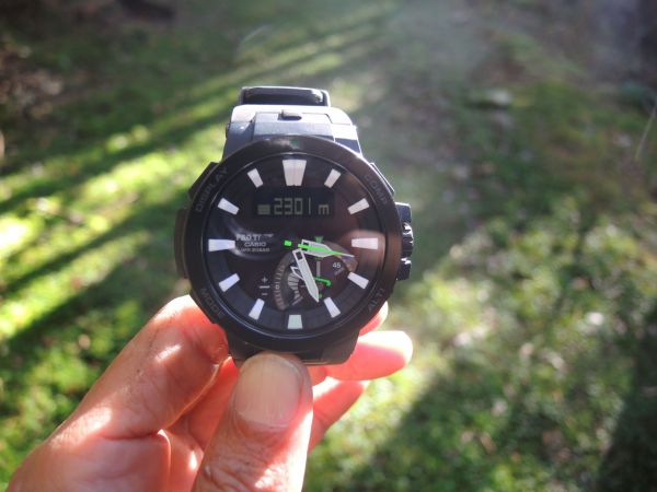 【錶測】CASIO PRO TREK PRW-7000登山錶於高山上的應用