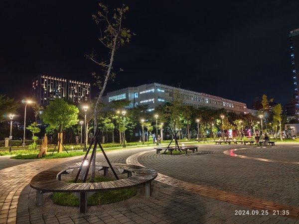璀璨耀眼的夜景 - 大直美麗華、大稻埕、大港墘公園【臺北健走趣】【健走複利】2604607