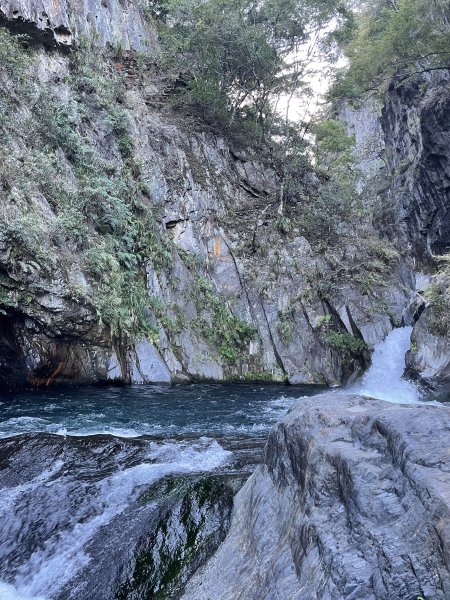 「七彩岩壁」南投帖比倫峽谷瀑布2985325