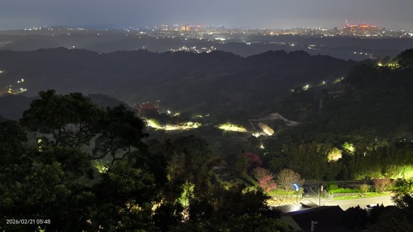 #觀音山 #夕陽 #夜景 #林梢步道 #關渡平原 #輻射霧  2/213003232