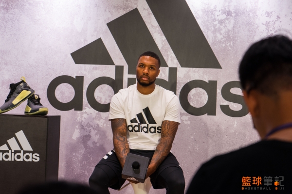 Damian Lillard adidas 忠孝店開幕記者會