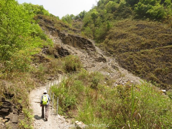《南投》峽谷瀑布｜東埔八通關古道-雲龍瀑布201704162887728