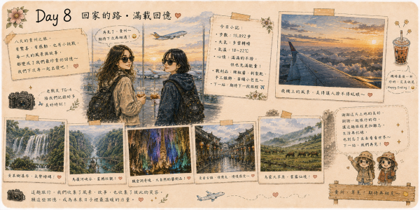 貴州, 貴陽✈廣州✈臺北桃園機場