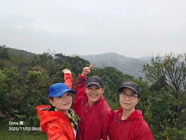 陽明東缺西縱走五連峰+小油坑山(H834m)2928983