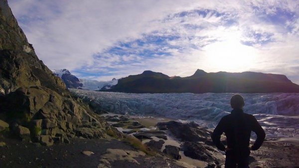 冰島瀑布群與冰河843417