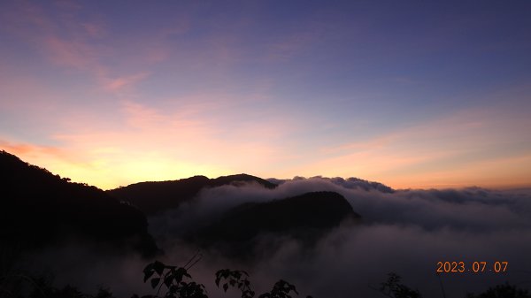 新店四十份/翡翠水庫壩頂月光/晨曦/日出雲海&石碇二格山雲海 7/7 & 13孓遺植物 #雙扇蕨2207740