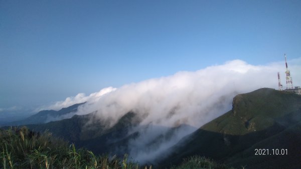 陽明山再見很滿意的雲瀑&觀音圈+夕陽，爽 !1475063